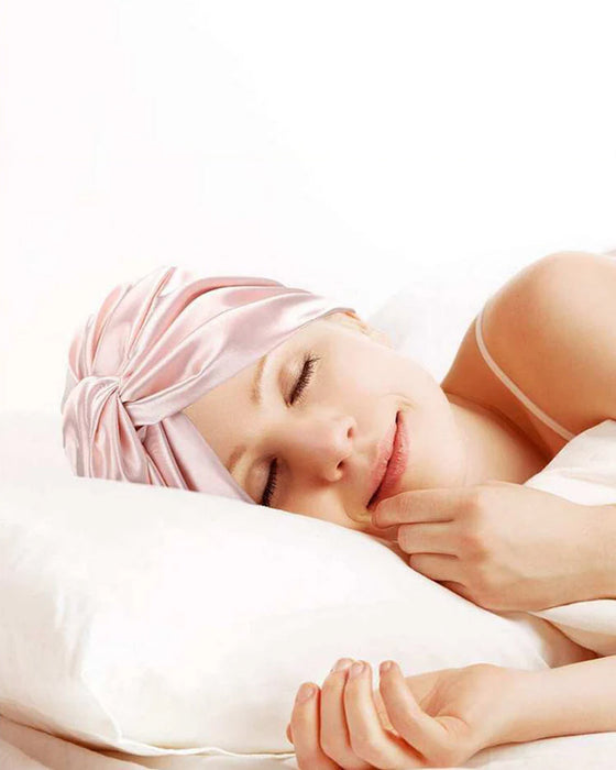 Bonnet Pour Cheveux Doux Et Extensible Style Torsadé