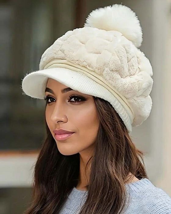 Chapeau Femme Hiver Courte Bords