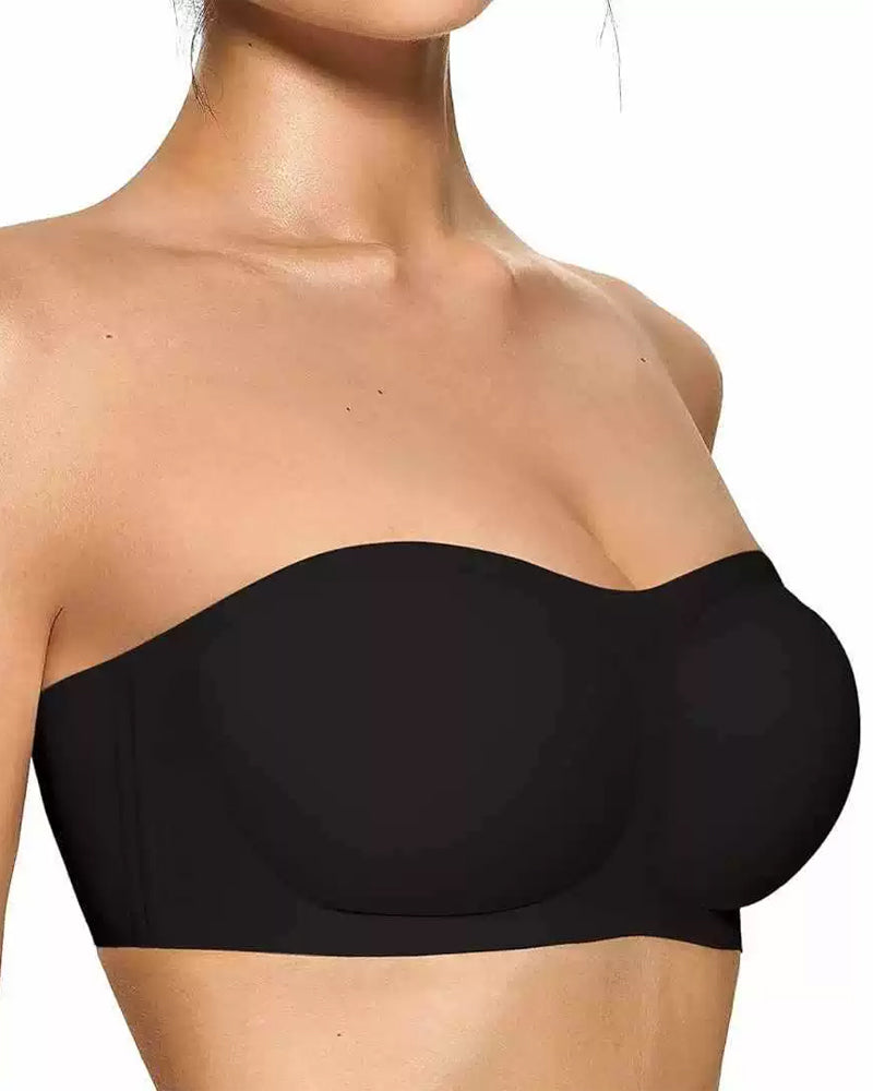 Soutien-Gorge Sans Bretelles Uni Push-Up