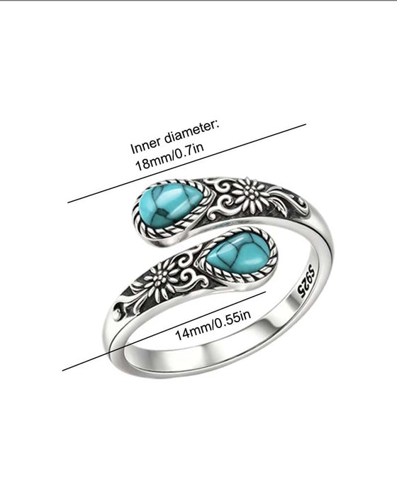Bague Motif Marguerite