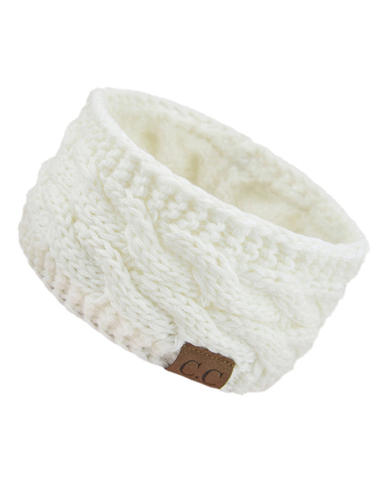 Bandeau En Tricot Polaire Pour Automne Et Hiver