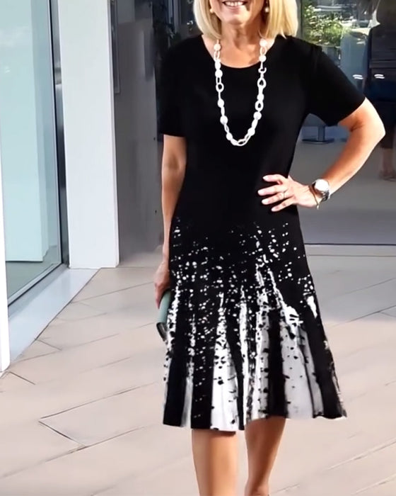 Robe Tempéramentale Navette Imprimé