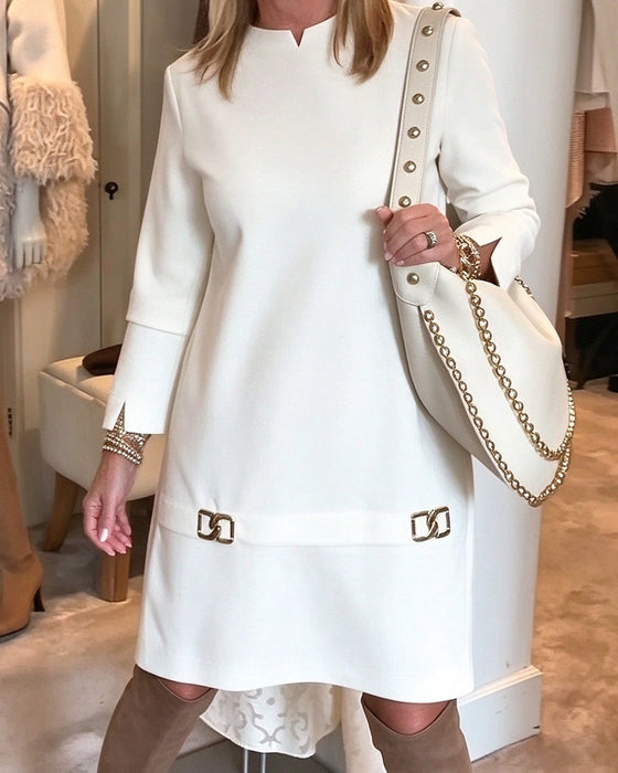 Robe Décontractée Manche Longue