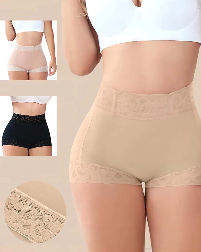 Short Femme Dentelle Taille Haute Shapewear