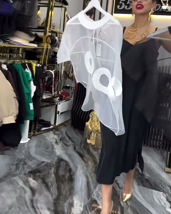 Cache-Chemisier En Maille