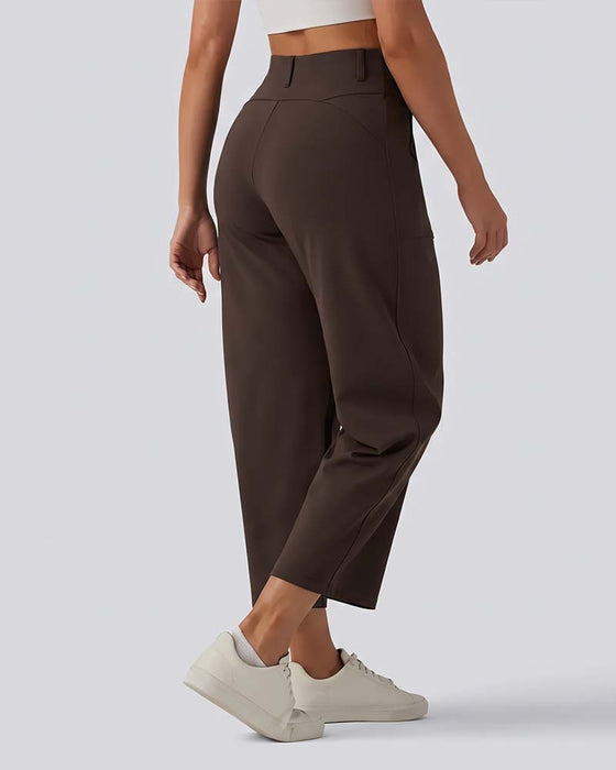 Pantalon Couleur Unie Neuf-Points