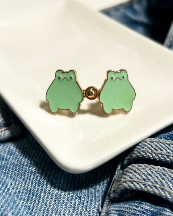 Jolis Boutons Cartoon Qui Épousent La Taille