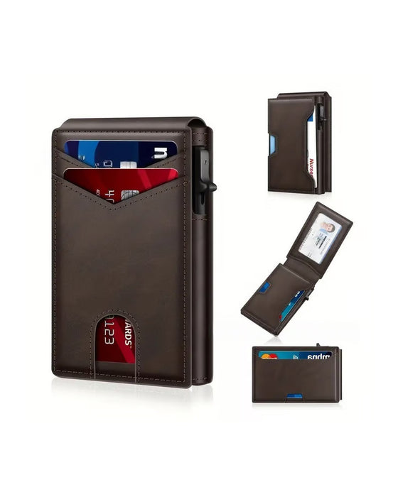 Porte-Carte Automatique Pop-Up Bifold
