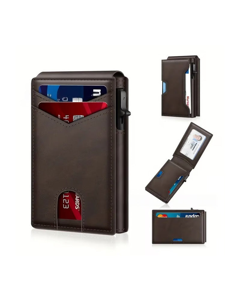 Porte-Carte Automatique Pop-Up Bifold
