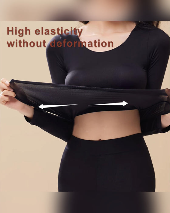 Sous Vêtements Thermiques Femme Ultra Fins Sans Couture