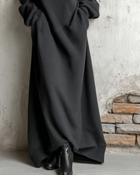 Robe Manches Longues Une Épaule