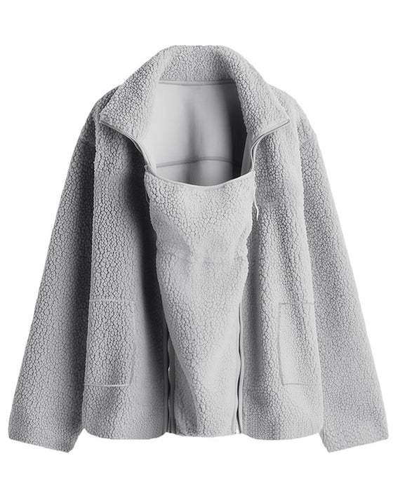 Veste D'extérieur Sport Décontractée Mi-Hanche 2-en-1 Pour Femme