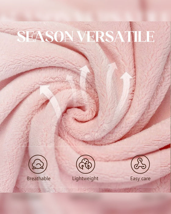 🔥✨Peignoir Doux Et Souple 🧖‍♀️ – Tissu Agréable Sur La Peau, Chaleur Réconfortante Après La Douche