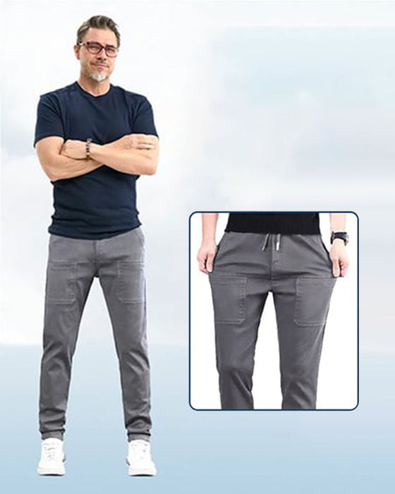 Multipants – Pantalon Cargo Extensible À Haute Élasticité, Multi-Poches Et Durable