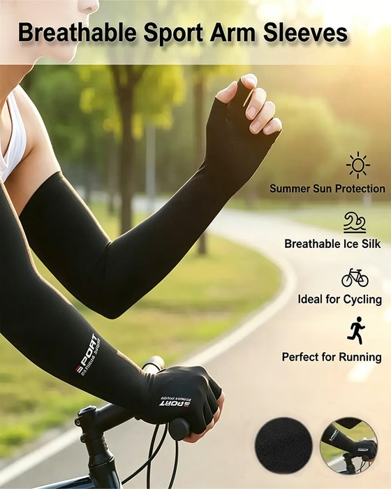 Manches Soleil Protection Glace