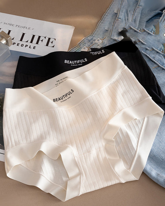 Slips langstapelige Baumwolle hohe Taille