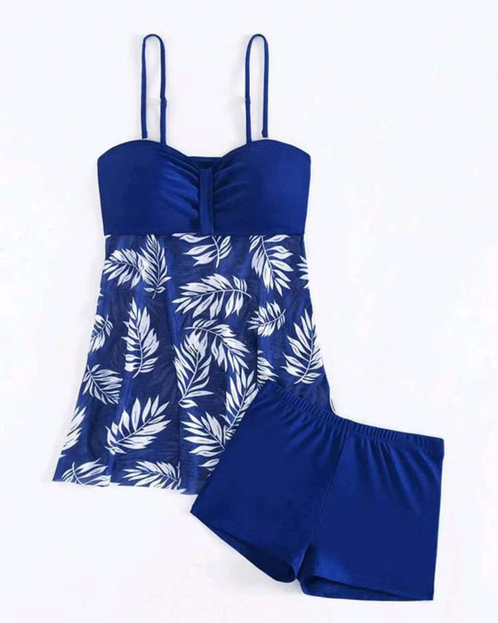Tankini Sexy Imprimé Maille