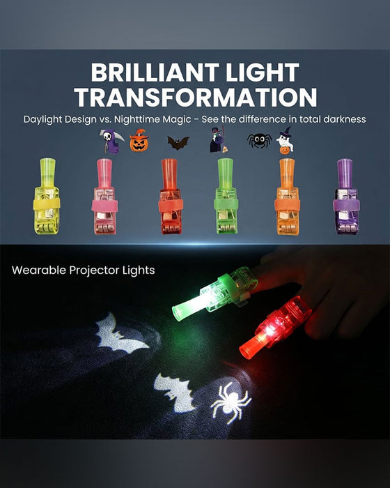 LED Projection Doigt Lumières
