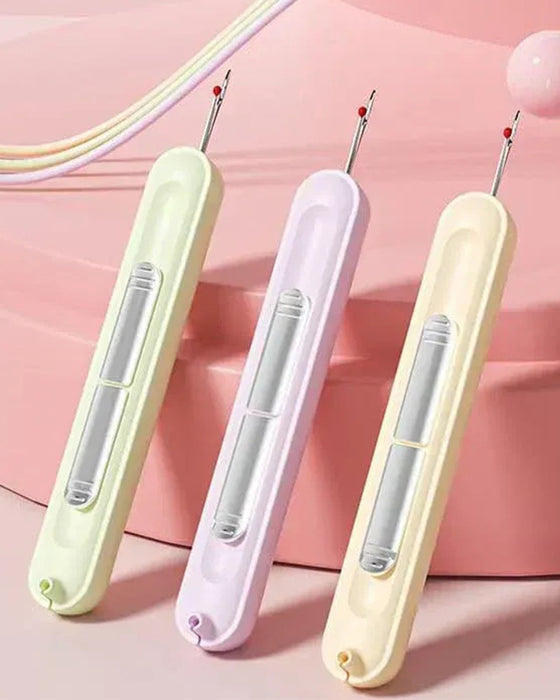 Outil 2-En-1 Enfile-Aiguille Et Enrouleur De Couture