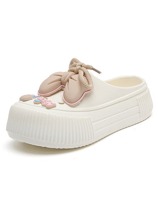 🌴 Chaussons Respirants pour Femmes avec Décoration Fleurie