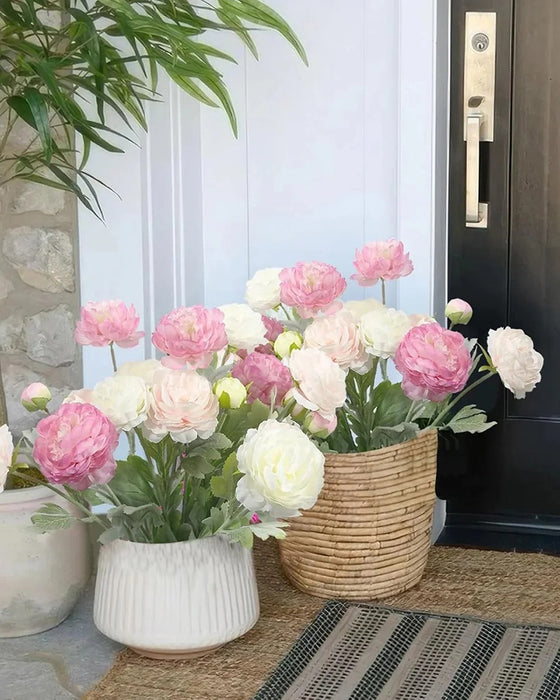 Fleur De Pivoine Artificielle - Résistant Aux UV, Imperméable, Résistant Au Vent