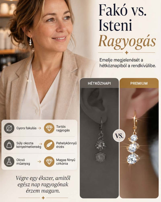 💎👗 Boucles D'oreilles Spirale Et Goutte Asymétriques ✨