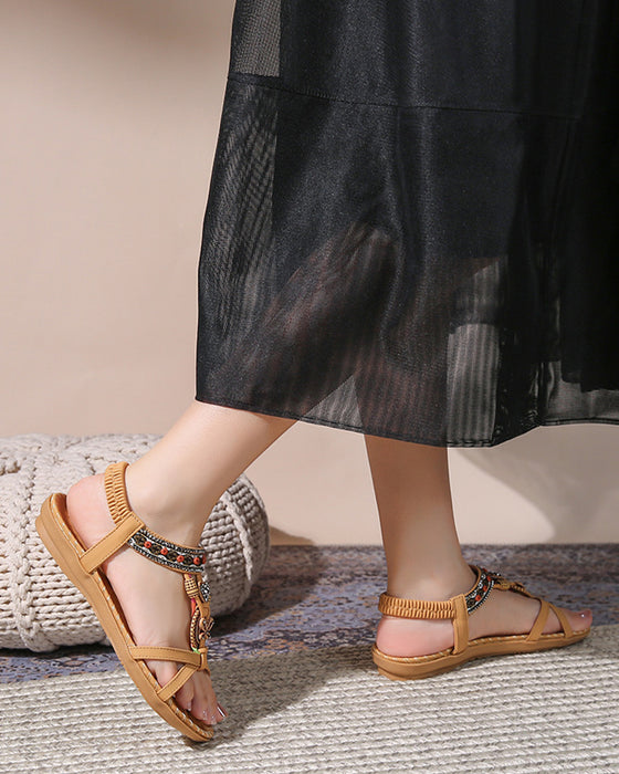 Sandales Bohèmes Ouvertes