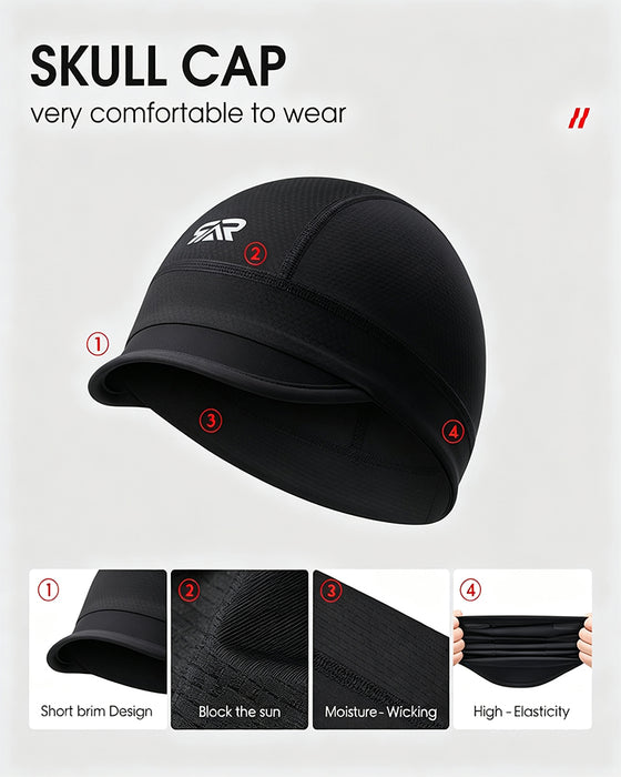 Casquette Séchage Rapide Respirante Visière Solaire Cyclisme