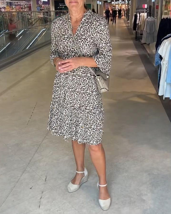 Robe Imprimé Léopard