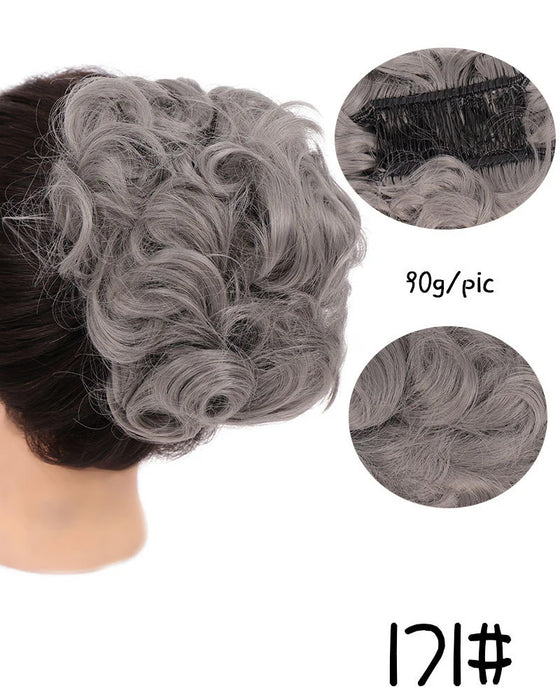 Pince Chignon Bouclé Peigne