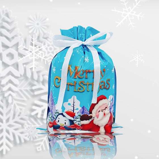 Sacs‑Cadeaux De Bonbons Du Père Noël