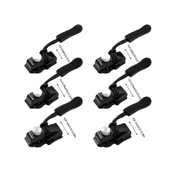 Kit De Réparation Universel Pour Fermeture Éclair – Lot De 6