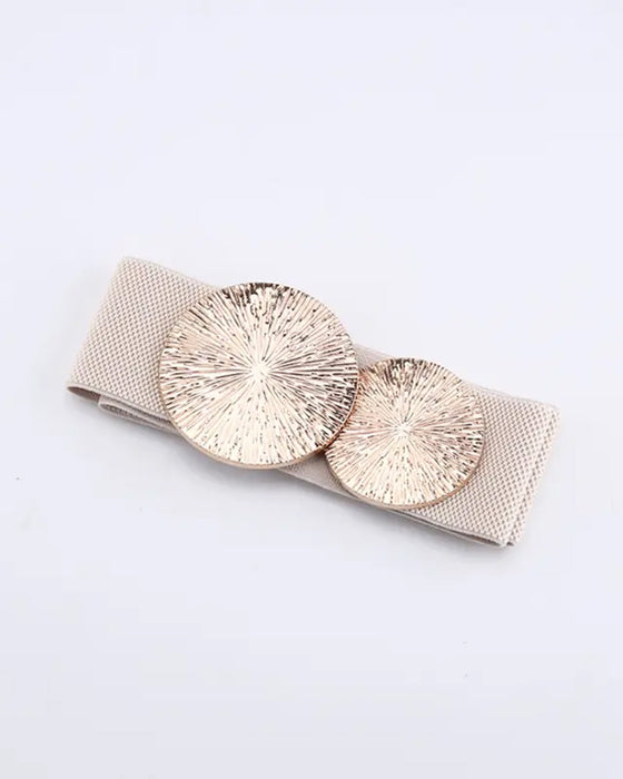 Ceinture Double Rond Élastique