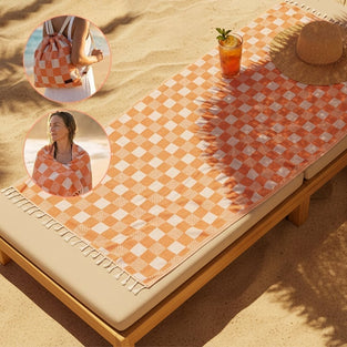 Sac De Plage Convertible 2-En-1 Pour Serviette
