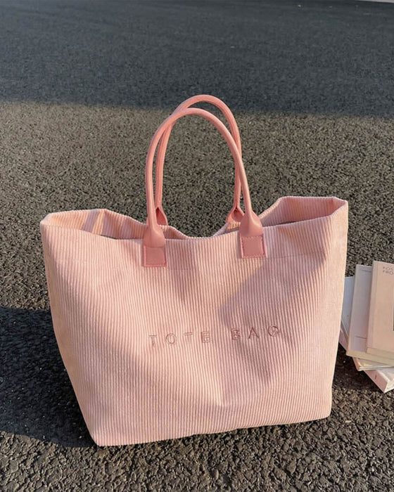 Sac Imprimé Lettre Tote
