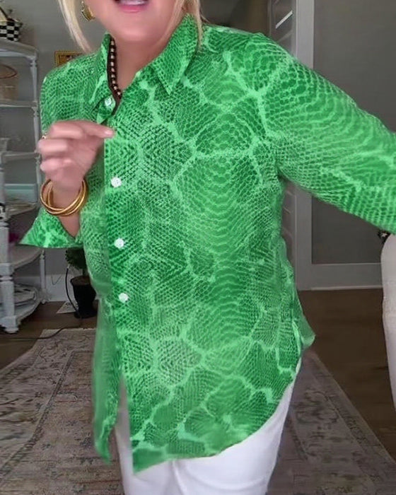 Blouse Avec Boutonnée Et Texturée Caractéristiques