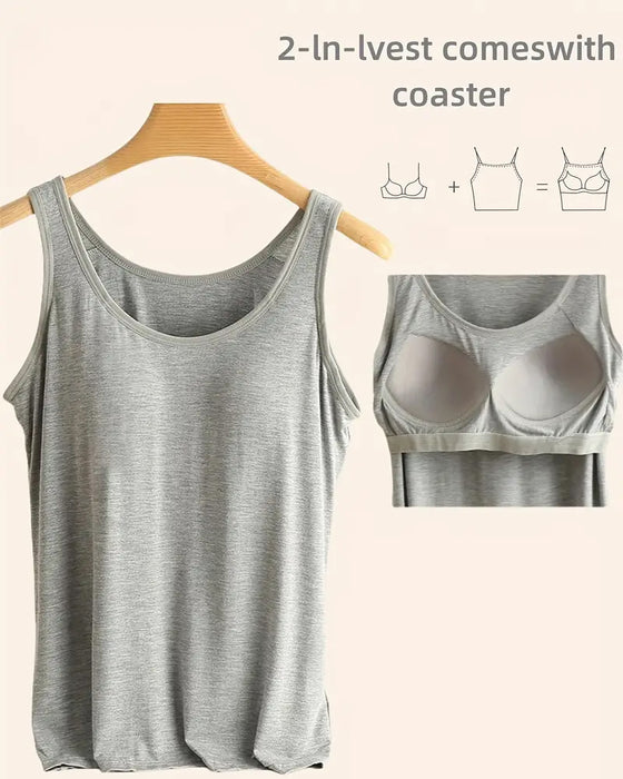 Débardeur Une Pièce Uni De Base