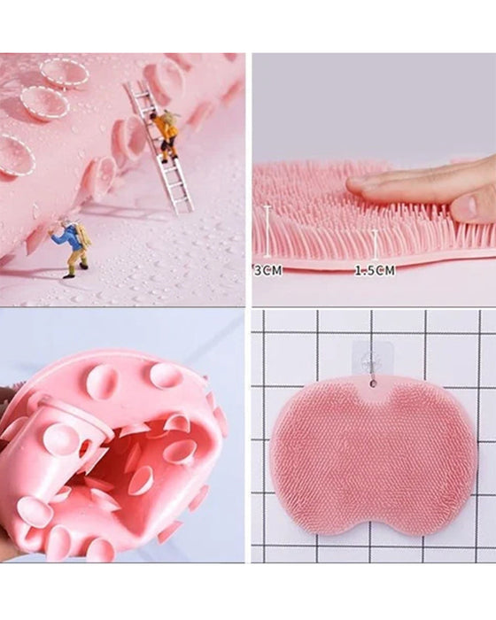 Épurateur de pieds et de dos de douche, coussin de massage