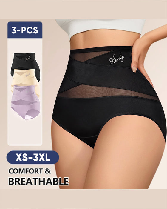 Sous-Vêtements Femme Taille Haute Sans Couture Contrôle Du Ventre Rehausse Fessier