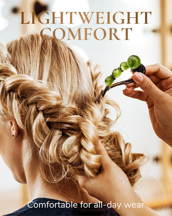 Barrette Élégante Pour Coiffures Vers L’Arrière