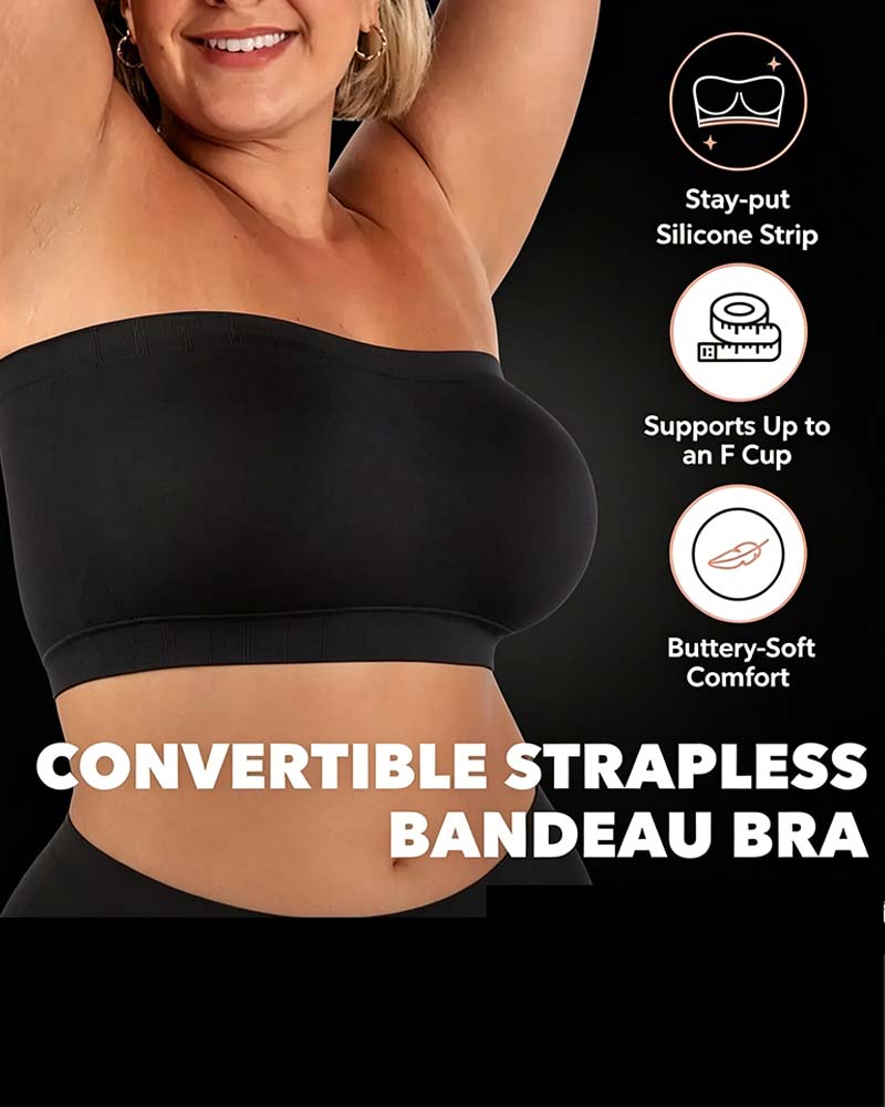Lingerie Grande Taille Amovible Sans Bretelles