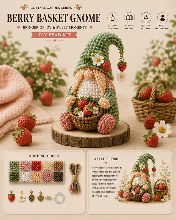 🔥 💕Collection Coffret Diy Gnome Douillet – Collectionnez Les 7 Gnomes