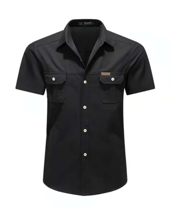 Chemise Durable Extérieur Manche Courte