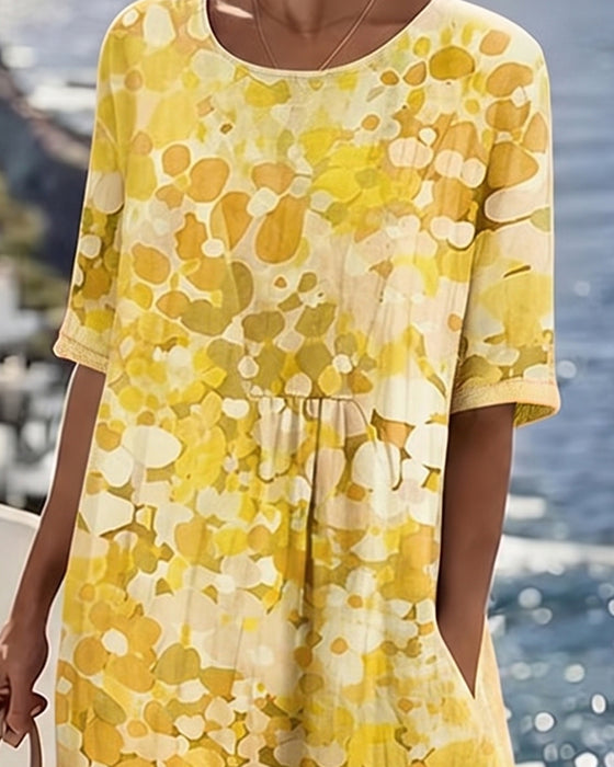 Robe Imprimée Loose