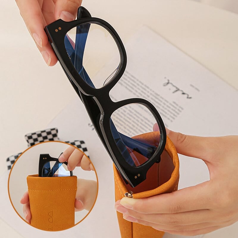 New-Portable Compression Shrapnel Glasses Case