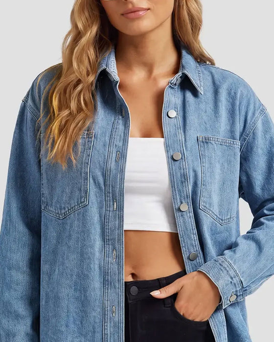 Chemise Manche Longue Revers