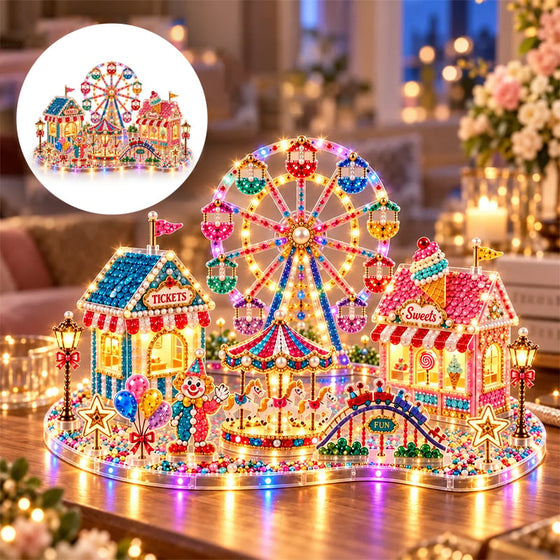 3D LED Noël Art Diamant DIY Kit