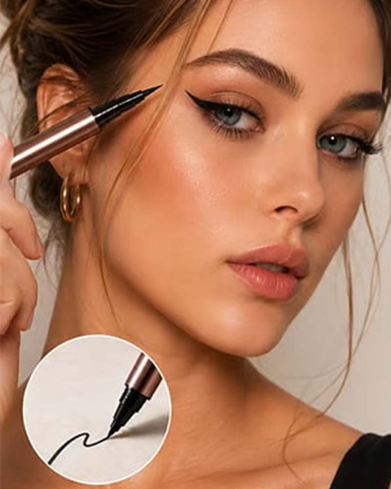 Eye-liner Liquide Double Pointe – Traits Nets, Zéro Bavure, Toute La Journée 🖊️✨