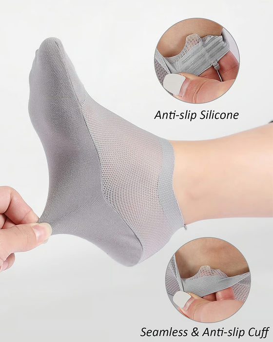 Chaussettes Homme Soie Glacée Bateau
