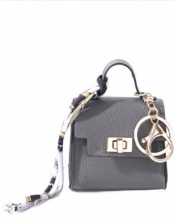 Porte-Clés Mini Sac Carré Pendentif